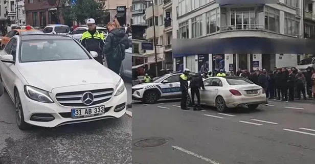 Bebek'te trafiği kapatan kadın aracın içinde dans etti: Kaçmak isterken gözaltına alındı