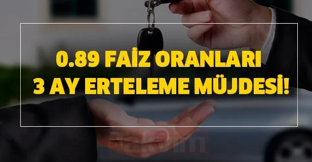 otomobilinizi hala almadiysaniz yesil isik tasit kredisi basvuru sartlari 0 89 faiz oranlari ve 3 ay erteleme mujdesi takvim