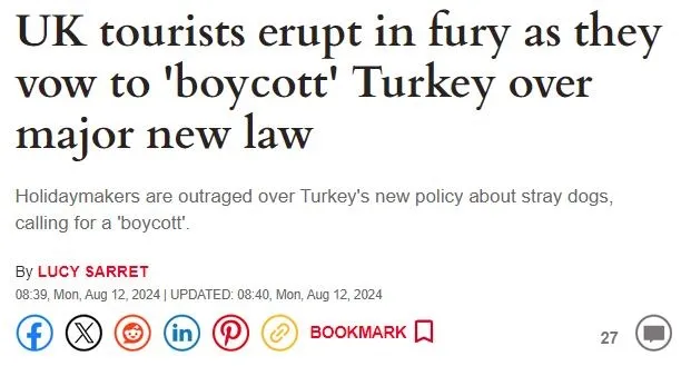 Batı basınından açık operasyon! Sokak hayvanları yasası bahane: Başkan Erdoğan’ı hedef alıp boykot çağrısı yaptılar-4