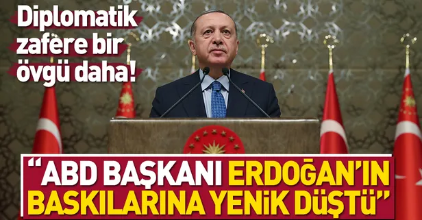 Fransız Le Monde gazetesi: ABD Başkanı, Erdoğan'ın baskılarına yenik düştü