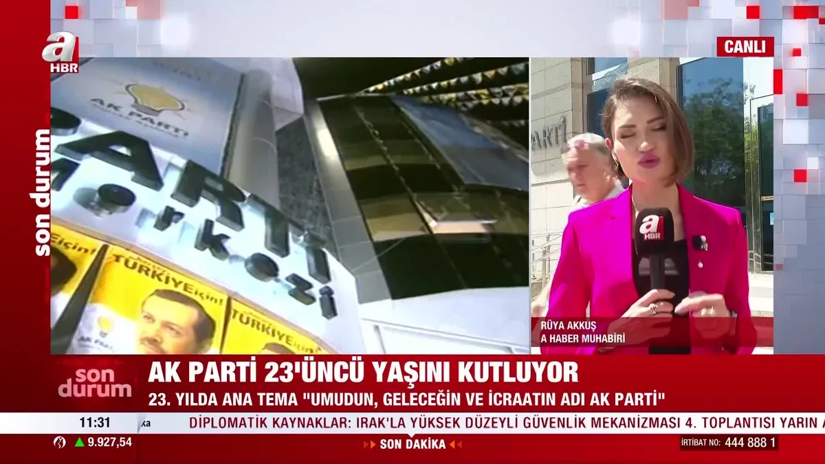 AK Parti 23. yaşını kutluyor!