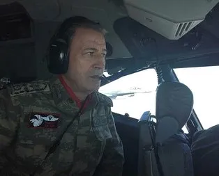 Komutanlar sınıra gitti