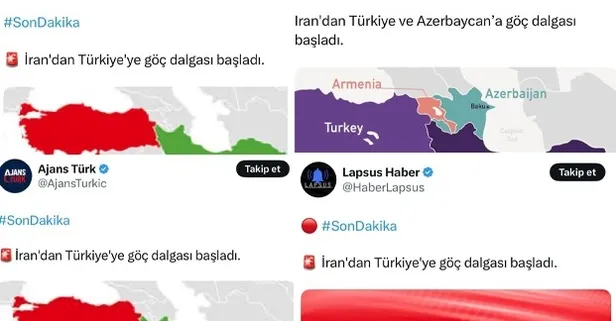 Cezaevindeki Ümit Özdağ’ın trol ağı yine sahnede: İran'dan Türkiye'ye göç dalgası yalanı patladı | Bakan Tunç açıkladı: Soruşturma başlatıldı