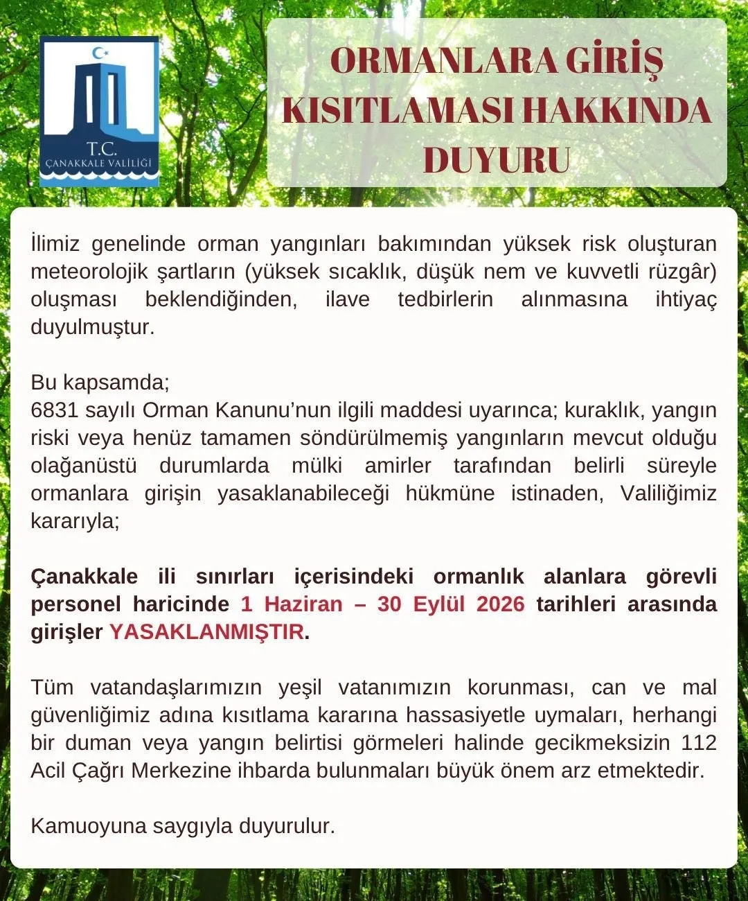 canakkalede-ormana-giris-yasagi-1-hazirandan-itibaren-gecerli-1779800415749.jpeg Çanakkale'de ormana giriş yasağı: Her şey yeşil vatan için-3