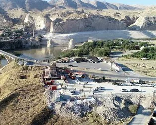 Hasankeyf’e ziyaretçi akını