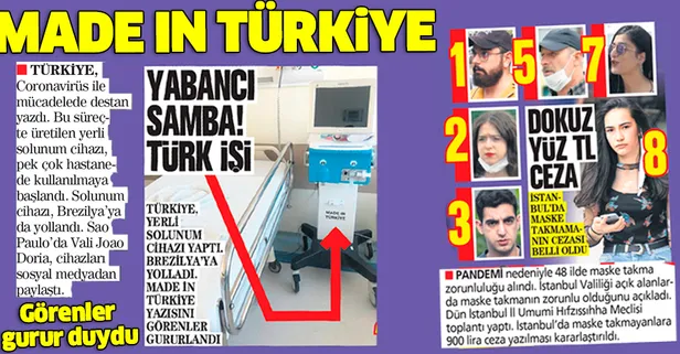 İstanbul’da maske takmayanlara 900 lira ceza