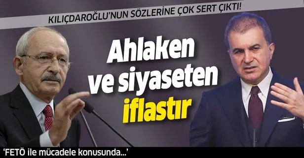Son dakika: AK Parti Sözcüsü Ömer Çelik’ten Kılıçdaroğlu’nun sözlerine çok sert yanıt