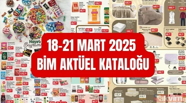 Bim Marketleri, Her Hafta Olduğu Gibi Bu Hafta Da Uygun Fiyatlı Ve Kaliteli Ürünleri Tüketicilerle Buluşturuyor. 18-21 Mart 2025 Tarihleri Arasında Geçerli...