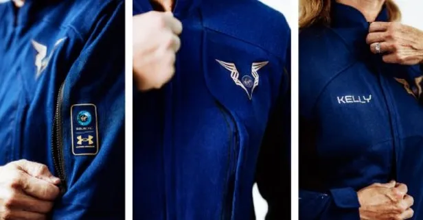 Uzay yolculuğu şirketi Virgin Galactic mürettebatın giyeceği uzay üniformalarını tanıttı