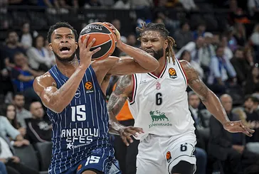 İki uzatma galibiyete yetmedi! Anadolu Efes - Olimpia Milano: 93-97 | MAÇ SONUCU