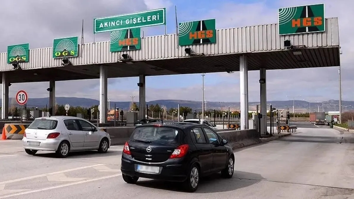Akıncı Gişeleri’nde yeni dönem: Serbest geçiş başladı, eski gişeler kaldırılıyor