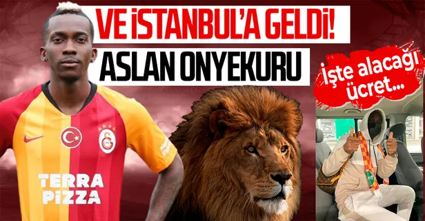 Henry Onyekuru İstanbul'a geldi! Galatasaray'dan ne kadar kazanacak? İşte alacağı ücret...