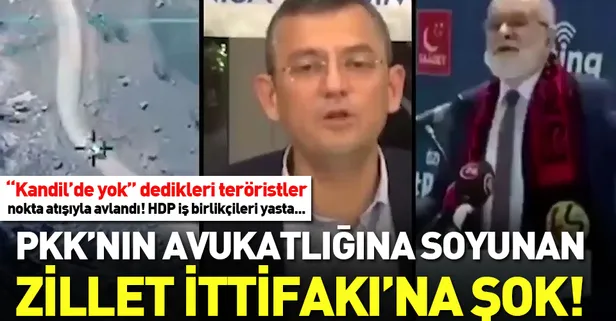 Kandil'de terörist yok diyerek PKK'ya sahip çıkan Zillet İttifakı'na şok!