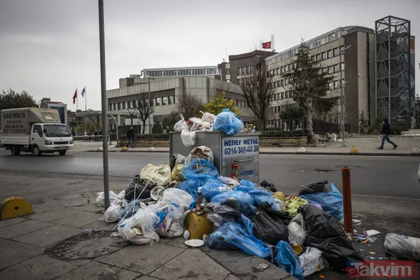 SON DAKİKA: Kadıköy'den sonra iki ilçede daha çöp dağları tehlikesi! Ataşehir ve Kartal'da grev başladı - 7