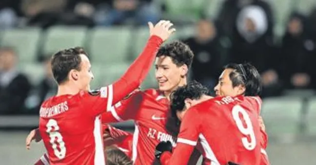 Alkmaar’ı Avrupa’da yıkan beraberlik!
