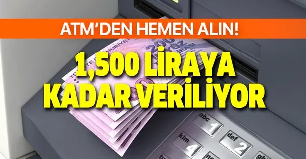 ATM’den hemen alınabiliyor! SSK-SGK ve Bağkur’luya 500, 625, 750, 1.100 ve 1.300 lira veriliyor