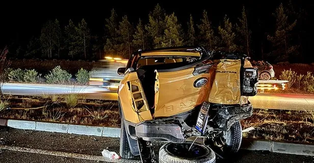 Fethiye’de katliam gibi kaza! 6 araç birbirine girdi:1 ölü, 11 yaralı