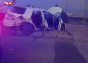 Malatya’da feci kaza: 1 ölü 2 yaralı