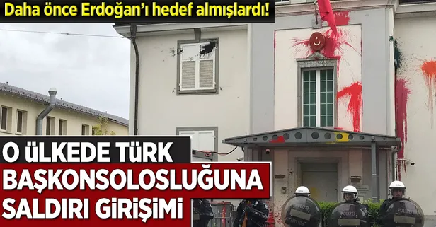 Zürih Başkonsolosluğuna saldırı girişimi
