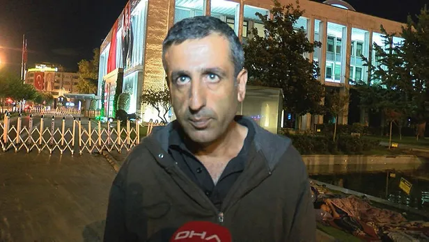 CHP'li Ekrem İmamoğlu tarafından işten atılan işçilerin İBB önündeki nöbeti 13. gününde-1