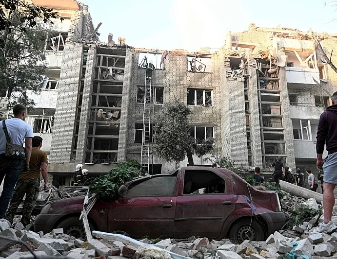 Rusya’dan Ukrayna’ya gece saldırısı: En az 13 ölü, 31 yaralı