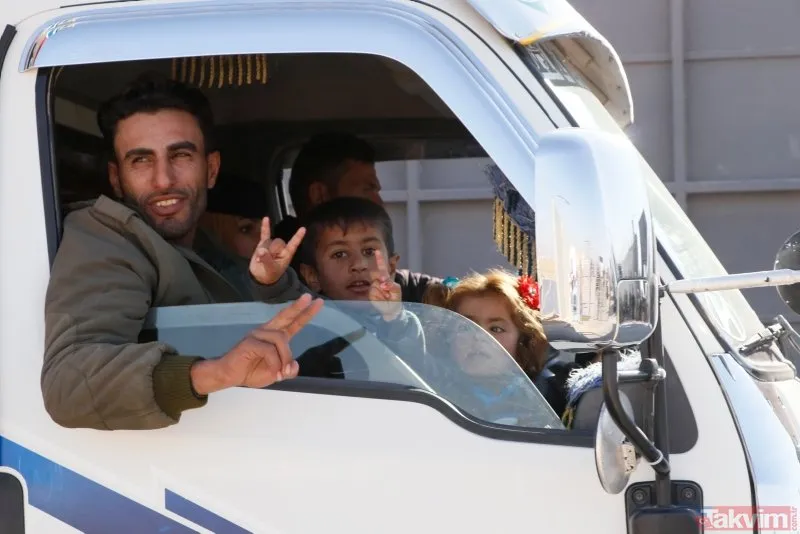 Tel Abyadlılar bölgenin YPG/PKK işgalinden kurtulmasının ardından baba ocağına dönüş yapıyor