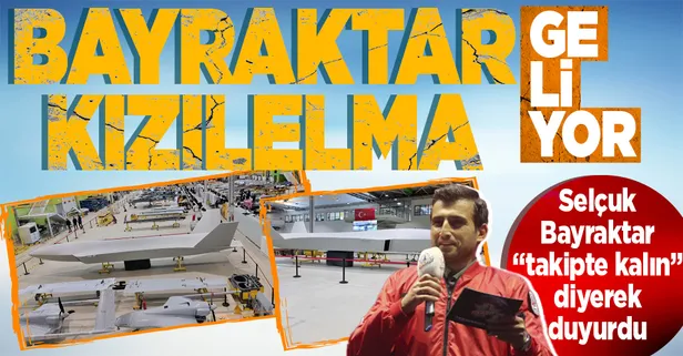 Baykar Teknoloji Lideri Selçuk Bayraktar'dan heyecan yaratan İnsansız Savaş Uçağı paylaşımı! Bayraktar Kızılelma yolda...