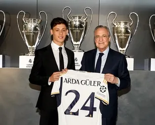 Arda Güler Real Madrid'e imza attı! İşte o tarihi törende yaşananlar