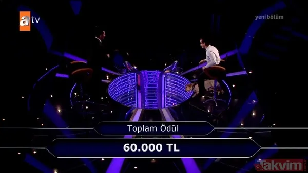 Helal olsun gönül gözüyle görenlere! Kim Milyoner Olmak İster'de geceye Mustafa Keskin damgası - 45