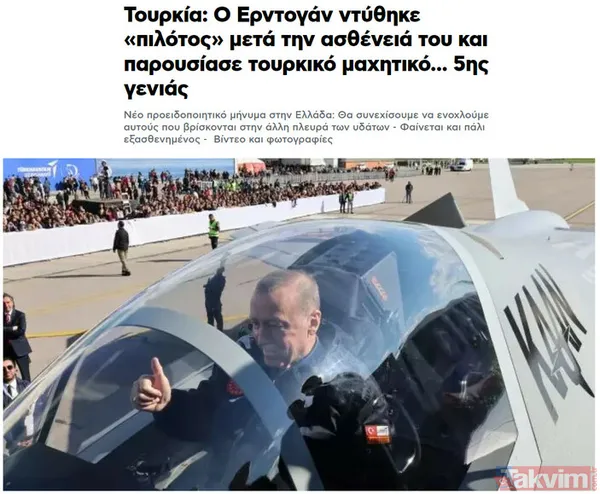 Milli Muharip Uçak KAAN dünya basınında: Büyük güç gösterisi! Yunanistan'ı korku aldı - 2