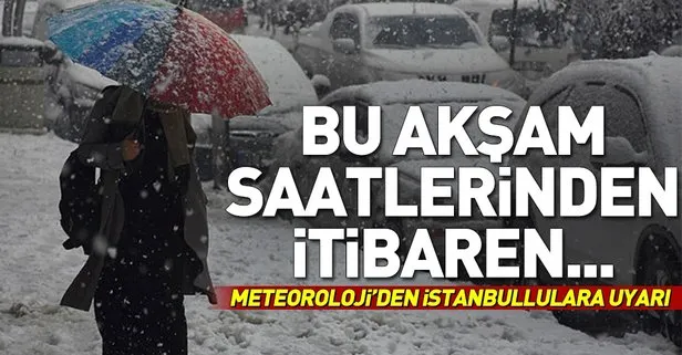 Meteoroloji’den İstanbul’a yeni uyarı! İstanbul’da bugün hava nasıl? 6 Aralık 2018 Perşembe hava durumu