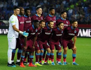 Trabzonspor-AEK maçından kareler