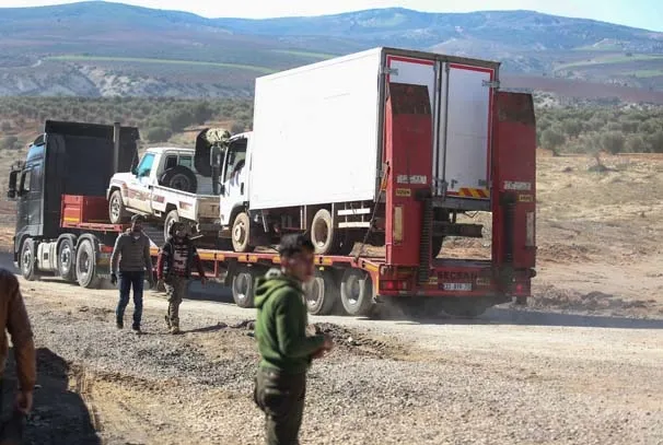 ÖSO güçleri sınırı geçti! Dikkat çeken fotoğraflar-8