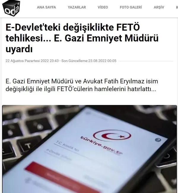 CHP'li Ali Mahir Başarır'ın e-Devlet üzerinden ad ve soyadı değiştirilmesiyle ilgili iddialarına yanıt-2