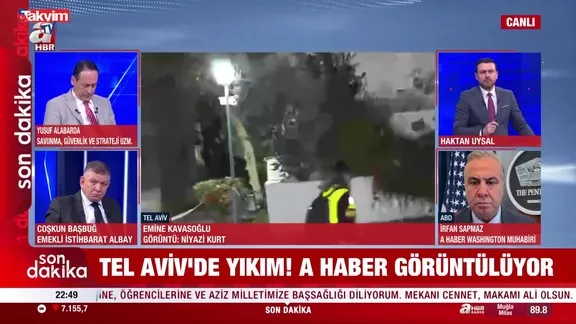 İsrail’de A Haber yayınına çirkin müdahale