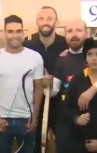 Radamel Falcao ve Vedat Muriç Etnospor Kültür Festivali'nde buluştu!