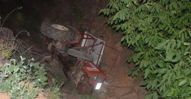 Aydın’da traktör şarampole devrildi: Baba ve kızı hayatını kaybetti