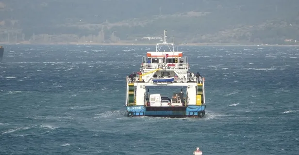 Gökçeada ve Bozcaada seferleri fırtına nedeniyle 31 Mart Çarşamba günü iptal edildi