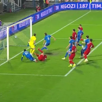 İtalya 1-0 Türkiye U21 Gol: Daniele Ghilardi