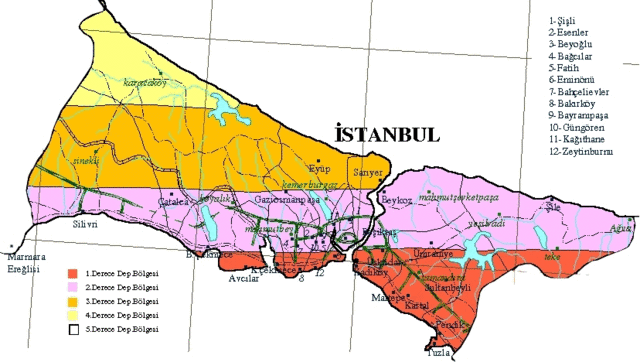 Türkiye deprem haritası değişti mi? Deprem haritası nedir, hangi ilde ne kadar deprem tehlikesi var?-3