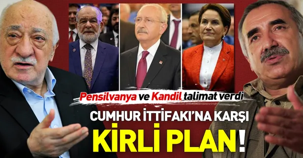 Cumhur İttifakı’na karşı kirli plan! Pensilvanya’dan ve Kandil'den talimat geldi