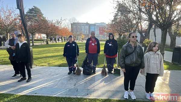 Saat 09.05'te hayat durdu! 81 ilde Atatürk'e saygı duruşu... - 6