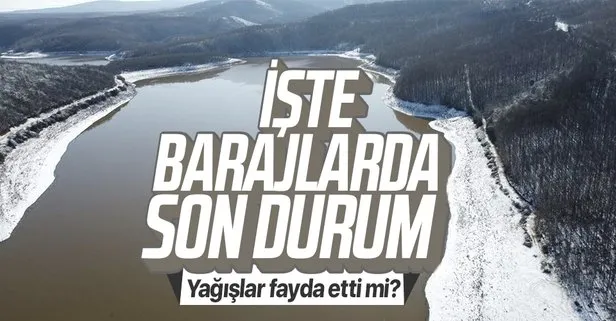 İstanbul’da 19 Ocak itibariyle barajlardaki doluluk oranları açıklandı! İşte İSKİ verileri