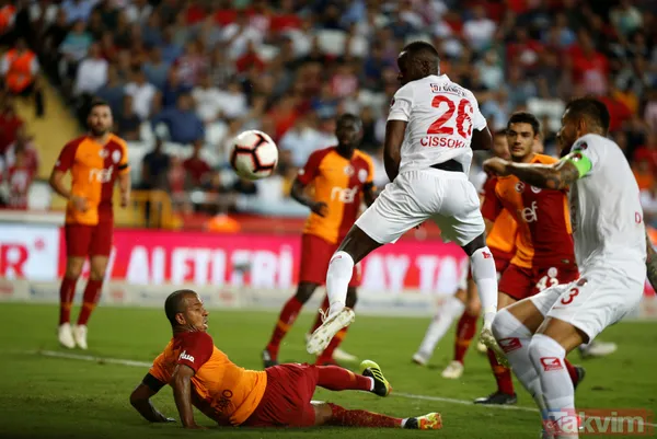 Antalyaspor: 0 - Galatasaray: 1 | Donk Galatasaray'ı ipten aldı - 1