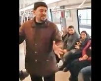 Ankara metrosunda FETÖ propagandası!