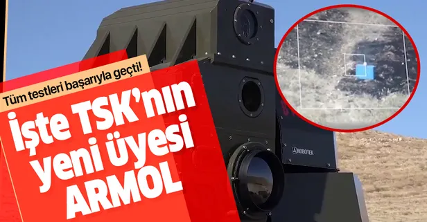 Milli lazer silahı ‘ARMOL’ TSK envanterine girmeye hak kazandı