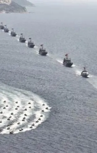 TSK'dan Akdeniz'de gövde gösterisi