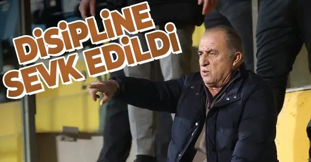 Galatasaray Teknik Direktörü Fatih Terim PFDK’ya sevk edildi!