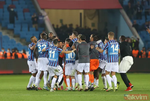 Trabzonspor - Fenerbahçe maçı nefes kesti! İşte heyecan dolu maçtan ekrana yansımayan kareler... - 15