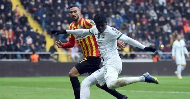 Kayserispor evinde Giresunspor'u devirdi!